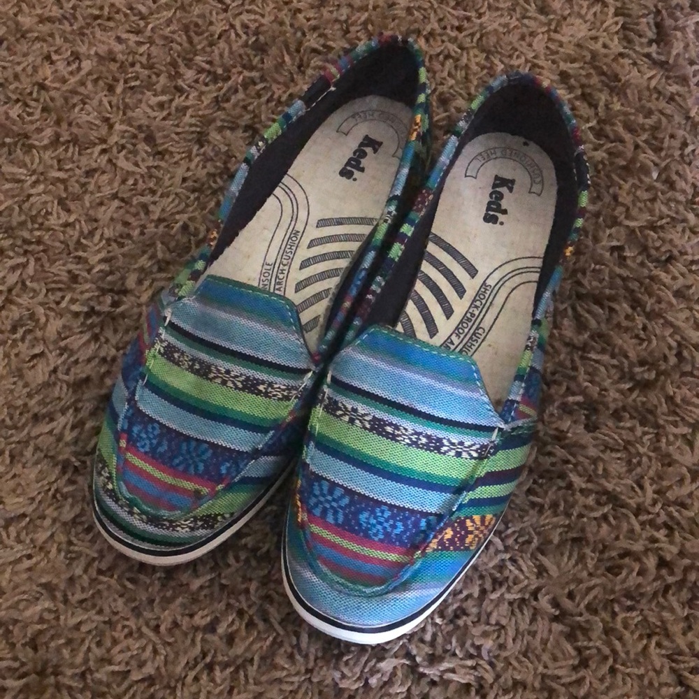 Multi-colored Keds